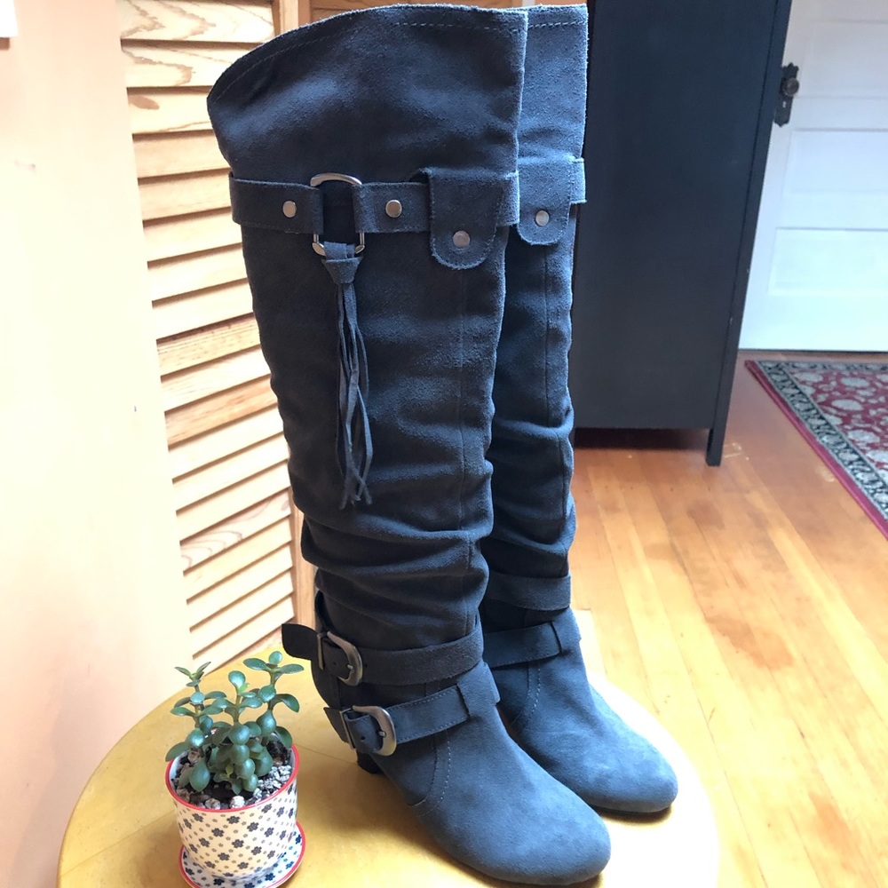 Naughty Monkey suede boots